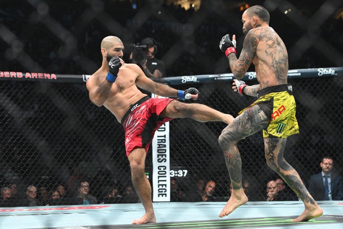 Aiemann Zahabi defeats Marlon Vera at UFC Vancouver