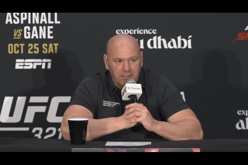 Dana White Responds to Eye-Poke Fiasco: “Who Gives a Whatever?”