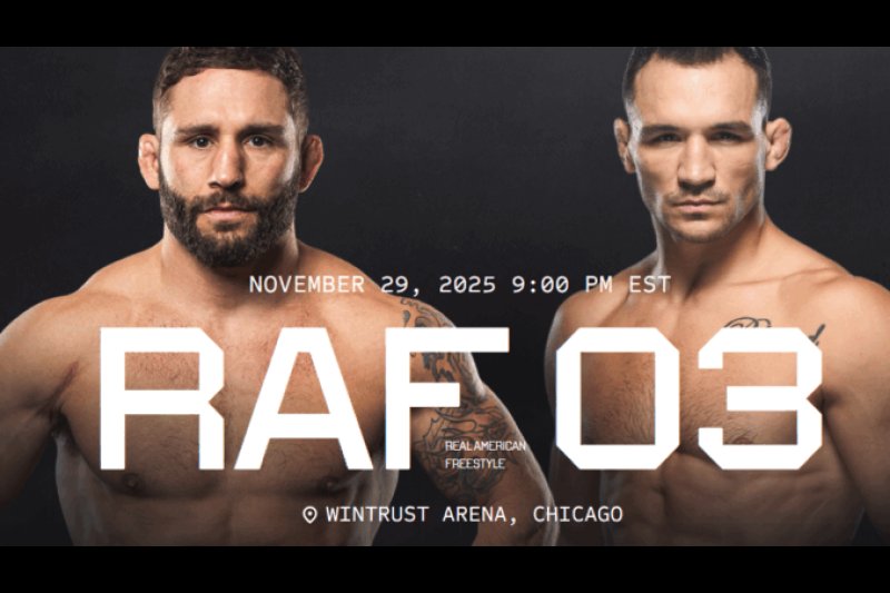 Michael Chandler vs. Chad Mendes to Headline RAF03 in Chicago - MMA Article