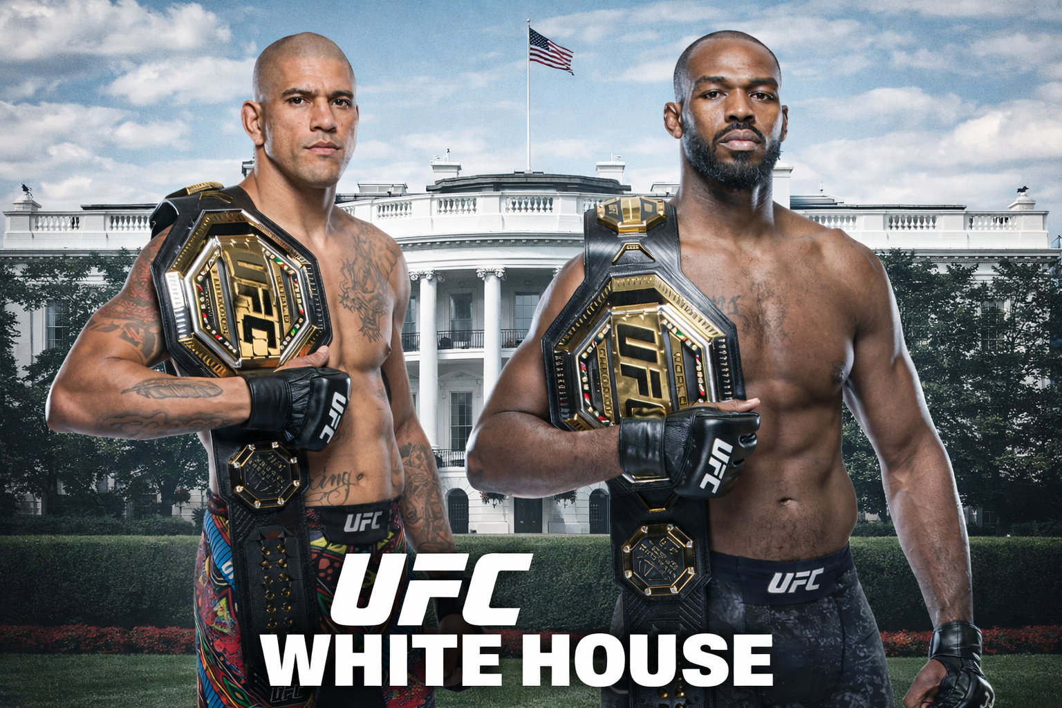 Jon Jones vs. Alex Pereira Superfight Being Discussed for Historic UFC White House Card - Jon Jones UFC News News