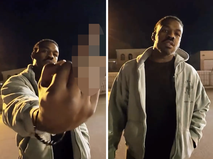 Jon Jones Caught on Camera in Road Rage Confrontation with Albuquerque Driver - Jon Jones MMA News